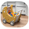 Коляска для кукол детская UNIX Kids Moon