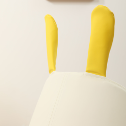 Кресло детское UNIX Kids Hare White размер L