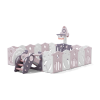 Манеж UNIX Kids SUPREME Space 200x200 Rose