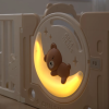 Манеж UNIX Kids DeLuxe House&Storage Camel, 150 x 180 см, с игровым домиком, баскетбольной стойкой, доской для рисования, качелями + место для хранения игрушек