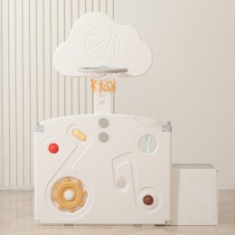 Манеж UNIX Kids SUPREME Music 160x160 Yellow