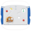 Манеж UNIX Kids SUPREME Music 200x240 Blue