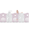 Манеж UNIX Kids SUPREME Space 200x200 Rose с качелями