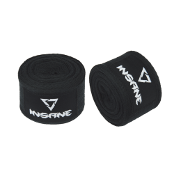 Бинт боксерский CRUSHER, хлопок, черный, 2,5 м