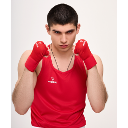 Перчатки внутренние для бокса DASH, полиэстер/спандекс, красный