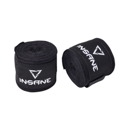 Бинт боксерский COBRA, хлопок/нейлон, черный, 3,5 м