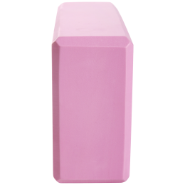 Блок для йоги Core YB-200 EVA, розовый пастель