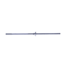 Гриф для штанги прямой BB-103 180 см, d=25 мм, металлический, с металлическими замками