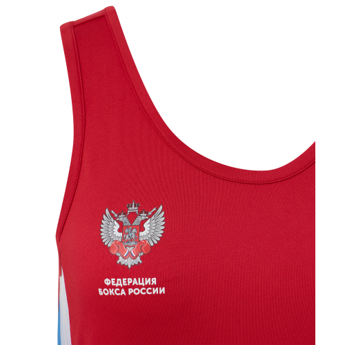 Майка боксерская женская INSANE RBF, красный, детский, 38 (158)