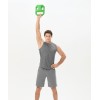 Гиря пластиковая Starfit DB-505, 6 кг, зеленый