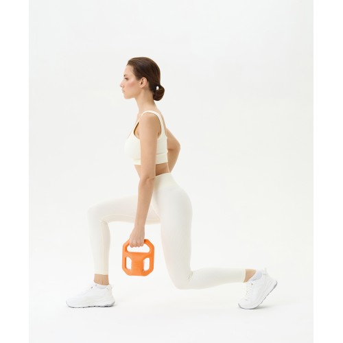 Гиря пластиковая Starfit DB-505, 2 кг, оранжевый