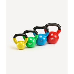 Гиря виниловая STARFIT DB-401, 4 кг, желтый