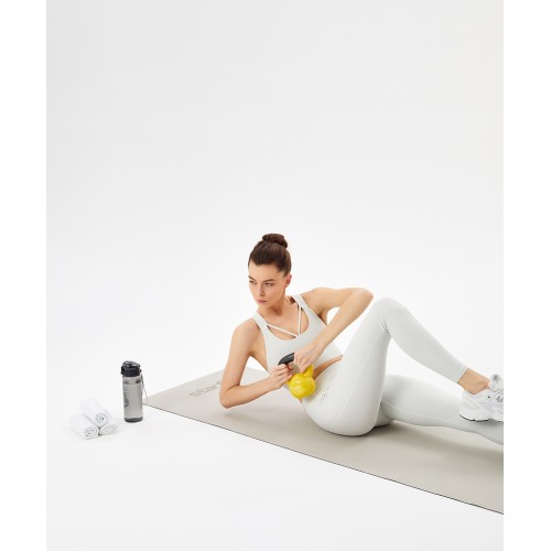 Гиря виниловая STARFIT DB-401, 4 кг, желтый