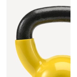 Гиря виниловая STARFIT DB-401, 4 кг, желтый