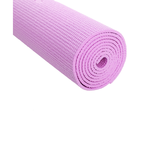 Коврик для йоги и фитнеса Core FM-101 173x61, PVC, розовый пастель, 0,8 см