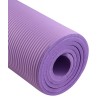 Коврик для йоги и фитнеса FM-301, NBR, 183x58x1,0 см, фиолетовый пастель