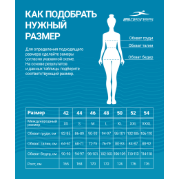 Купальник для плавания Zina Black, полиамид