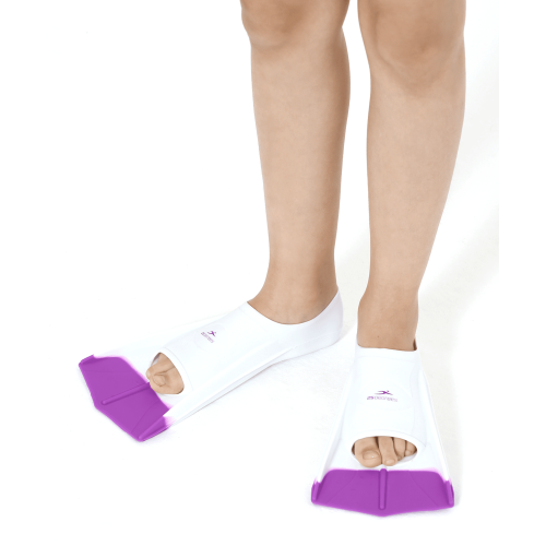 Ласты тренировочные Pooljet White/Purple, XS