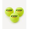 Мяч для большого тенниса WISH TOUR-X 830, желто-зеленый, 3 шт