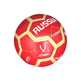Мяч футбольный Jogel Russia Firebird №1, размер 1