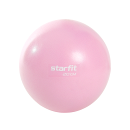 Мяч для пилатеса GB-902 20 см, розовый пастель