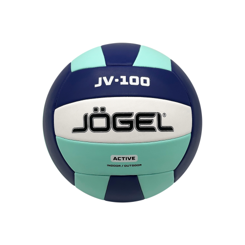 Мяч волейбольный Jogel JV-100, синий/мятный