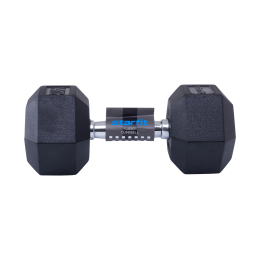 Гантель гексагональная обрезиненная DB-301 от 1 до 16 кг