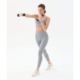 Гантель гексагональная Starfit DB-301PRO, обрезиненная, черный