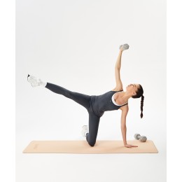 Гантель неопреновая DB-201 от 0.5 до 5 кг