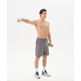 Гантель виниловая Starfit DB-106, оливковый