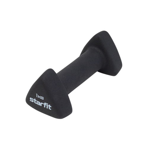 Гантель неопреновая STARFIT DB-205 1 кг, черный