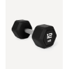 Гантель гексагональная Starfit DB-301PRO 12 кг, обрезиненная, черный