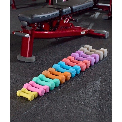 Гантель неопреновая DB-201 1,5 кг, мятный