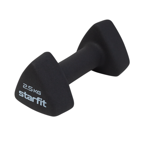 Гантель неопреновая DB-205 2,5 кг, черный