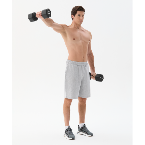 Гантель гексагональная Starfit DB-301PRO 10 кг, обрезиненная, черный