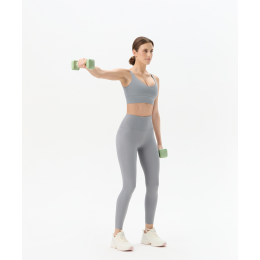 Гантель виниловая Starfit DB-106, оливковый