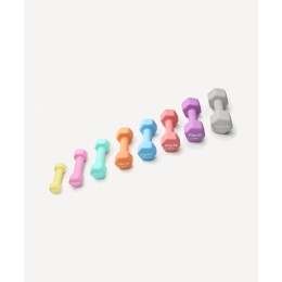 Гантель неопреновая DB-201 от 0.5 до 5 кг