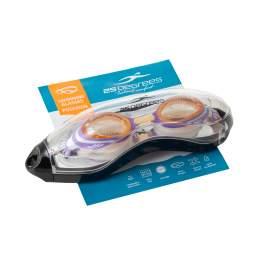 Очки для плавания Poseidon Lilac/Peach, детский