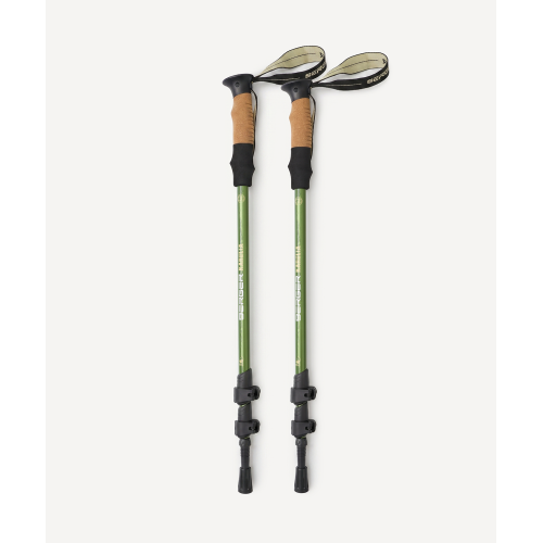 Треккинговые палки BERGER Hiking Karelia, 65-135 см, 3-секционные, зеленый