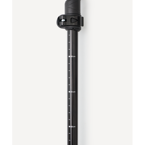 Треккинговые палки BERGER Hiking Peak Pro, 120-135 см, 5-секционные, черный/красный
