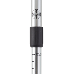 Скандинавские палки Nimbus, 77-135 см, 2-секционные, серебристый/голубой