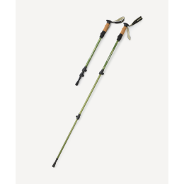 Треккинговые палки BERGER Hiking Karelia, 65-135 см, 3-секционные, зеленый