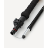 Треккинговые палки BERGER Hiking Peak Pro, 120-135 см, 5-секционные, черный/красный