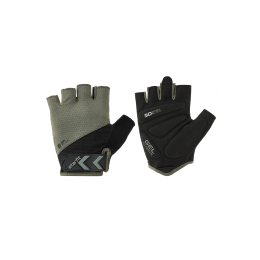 Перчатки для фитнеса STARFIT WG-204, черный/хаки, S