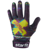 Перчатки для фитнеса WG-104, с пальцами, S, черный/мультицвет