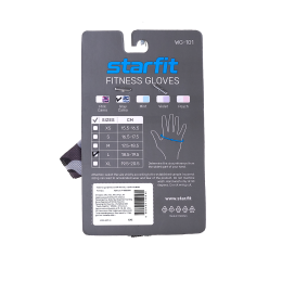 Перчатки для фитнеса WG-101, XL, серый камуфляж