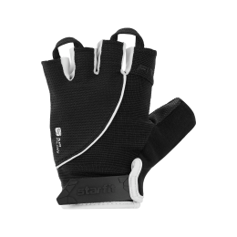 Перчатки для фитнеса STARFIT WG-202, черный/белый, S