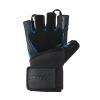 Перчатки для фитнеса STARFIT WG-201, черный/синий, S