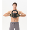 Перчатки для фитнеса STARFIT WG-204, черный/хаки, S