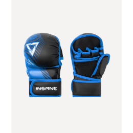 Перчатки INSANE MMA HYBRID, синий